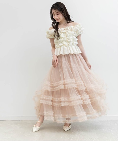 RANDA（ランダ）の「シアーチェックバックストラップパンプス（パンプス・レディース・ブラック/アイボリー・LL/L/M/S）」の10枚目の写真