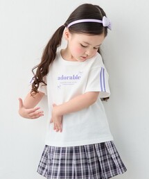 ANY（エニィ）の「【一部店舗/WEB限定】【綿100%】プリント 半袖Tシャツ（Tシャツ/カットソー）」