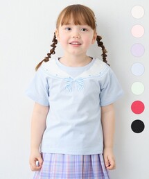 ANY（エニィ）の「【一部店舗/WEB限定】【綿100%】プリント 半袖Tシャツ（Tシャツ/カットソー）」