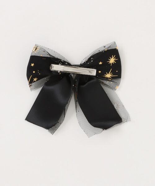 apres les cours（アプレレクール）の「キラキラリボンヘアピン（ヘアピン・キッズ・ブラック・FREE）」の2枚目の写真