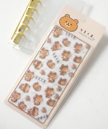 Jelly moo（ジェリームー）の「【 Jelly moo / ジェリームー 】 りるくま ぷくぷく キャンディー シール / ステッカー（ステッカー/テープ）」