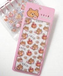 Jelly moo（ジェリームー）の「【 Jelly moo / ジェリームー 】 りるくま ぷくぷく キャンディー シール / ステッカー（ステッカー/テープ）」