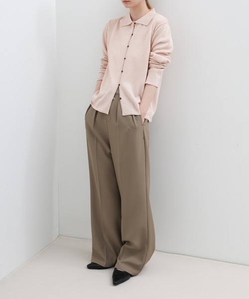 select MOCA(セレクトモカ)の「【接触冷感】ボタンデザインサマーニットカーディガン(カーディガン/ボレロ・レディース・ベージュ/ホワイト/ピンク・FREE)」の11枚目の写真