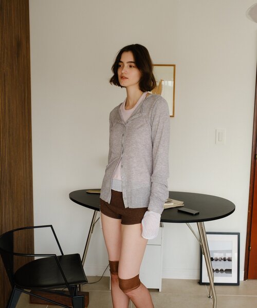 SHENERY（シーナリー）の「レイヤードPack Tee（Tシャツ/カットソー・レディース・グリーン/ピンク/グレー/パープル・FREE）」の7枚目の写真