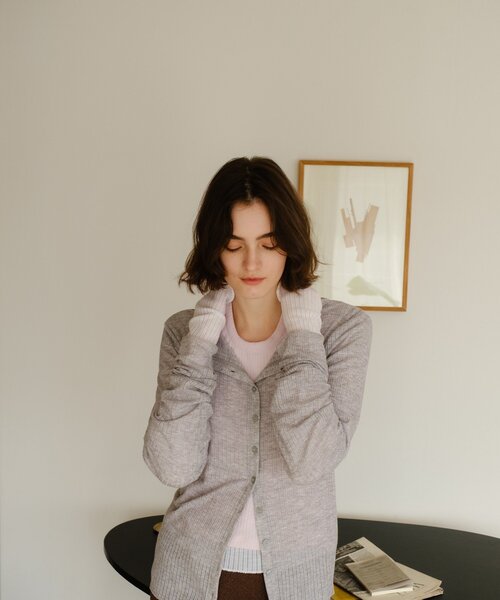 SHENERY（シーナリー）の「レイヤードPack Tee（Tシャツ/カットソー・レディース・グリーン/ピンク/グレー/パープル・FREE）」の12枚目の写真