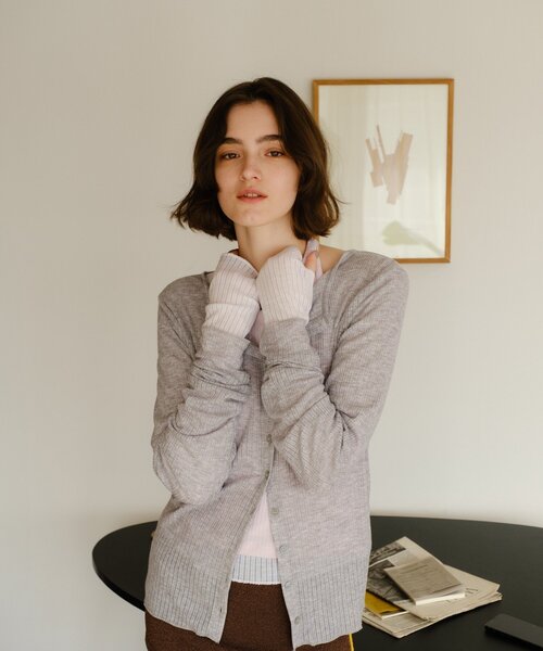 SHENERY（シーナリー）の「レイヤードPack Tee（Tシャツ/カットソー・レディース・グリーン/ピンク/グレー/パープル・FREE）」の13枚目の写真