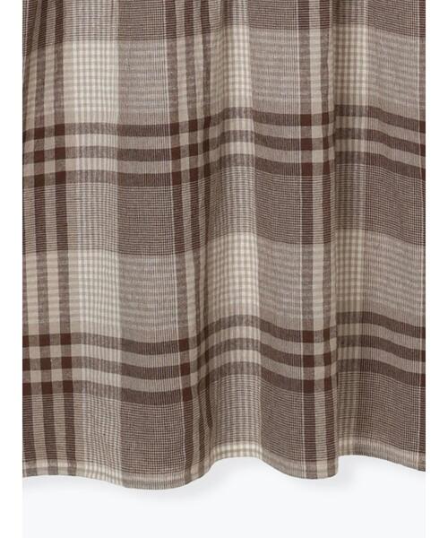 Samansa Mos2（サマンサ モスモス）の「【Cross×Linen】ギャザーワンピース（ワンピース・レディース・モカ/ベージュ/イエロー/レッド/グリーン・M/S）」の6枚目の写真