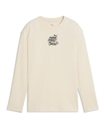 PUMA（プーマ）の「PUMA プーマ ボーイズ ミッド90S SP リラックスド 長袖 Tシャツ B 120-160cm（Tシャツ/カットソー）」