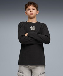 PUMA（プーマ）の「PUMA プーマ ボーイズ ミッド90S SP リラックスド 長袖 Tシャツ B 120-160cm（Tシャツ/カットソー）」