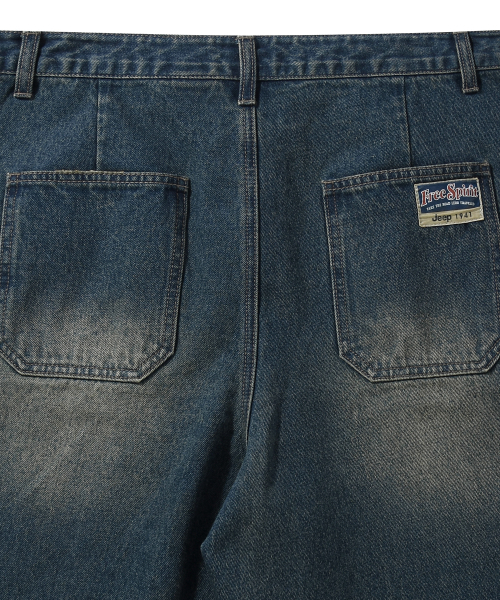 JEEP(ジープ)の「DUSTY メタルロゴデニムバミューダパンツ (JQ5DPU801ID)(その他パンツ・レディース・その他・28/30/32/34)」の9枚目の写真