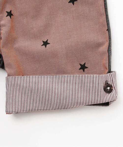 sense of wonder（センスオブワンダー）の「星柄ダンガリーハーフパンツ（その他パンツ・キッズ・ネイビー/ブラウン・130cm/120cm/110cm/100cm/90cm/80ｃｍ）」の6枚目の写真