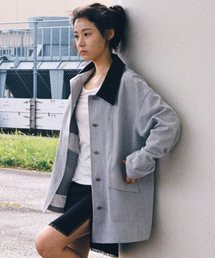 ANDNEEDS（アンドニーズ）の「Corin half jacket (light blue)（その他アウター）」