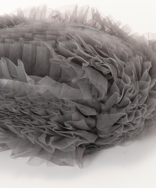 La TOTALITE（ラトータリテ）の「HELOYSE/エロイーズ 別注 プードルバッグ（ショルダーバッグ・レディース・アイボリー/チャコールグレー・FREE）」の7枚目の写真