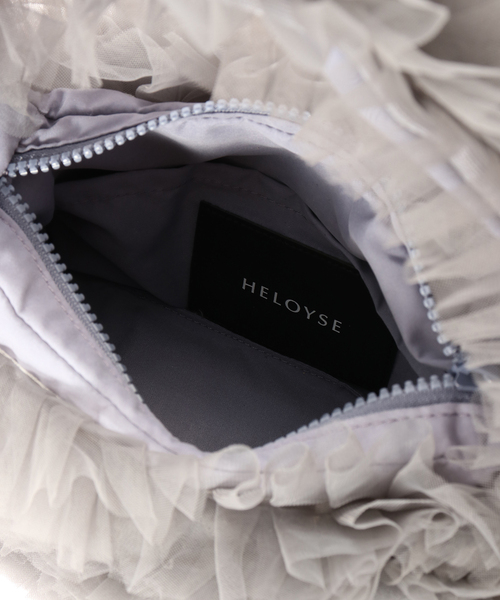 La TOTALITE（ラトータリテ）の「HELOYSE/エロイーズ 別注 プードルバッグ（ショルダーバッグ・レディース・アイボリー/チャコールグレー・FREE）」の8枚目の写真