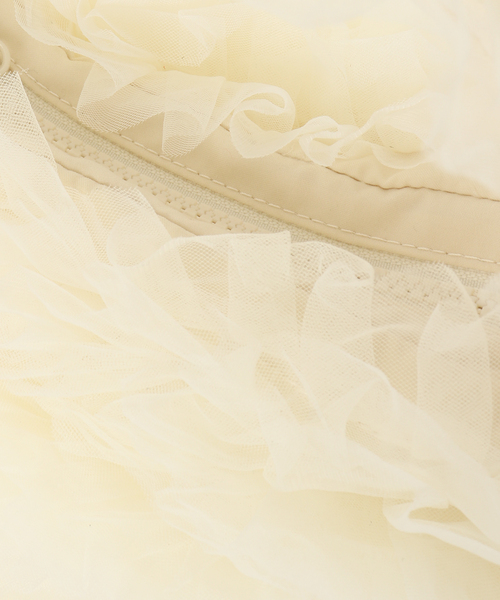 La TOTALITE（ラトータリテ）の「HELOYSE/エロイーズ 別注 プードルバッグ（ショルダーバッグ・レディース・アイボリー/チャコールグレー・FREE）」の12枚目の写真