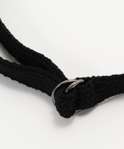 babaco(ババコ)の「babaco/ババコ Crochet ベルト ポケット BA01-FK29(クラッチバッグ・レディース・ブラック・FREE)」の5枚目の写真