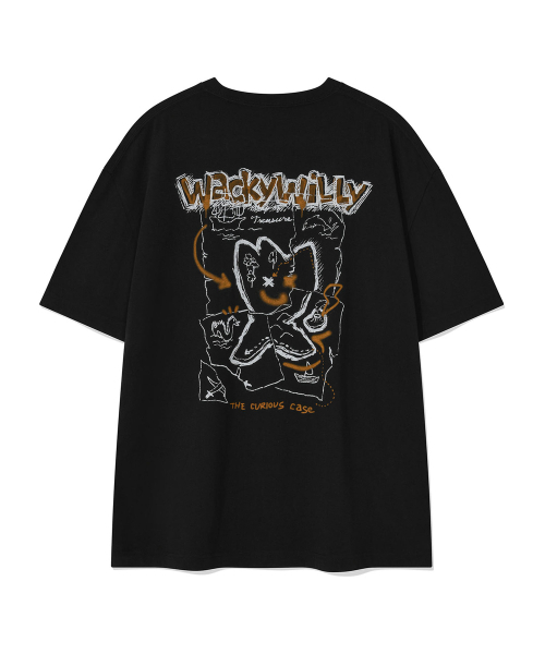 Wacky WiLLy(ワッキーウィリー)の「キキアイランドグラフィック半袖Tシャツブラック(Tシャツ/カットソー・レディース・その他・SMALL/MEDIUM/LARGE/X-LARGE)」の1枚目の写真