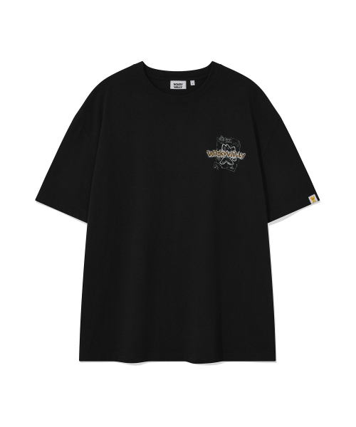 Wacky WiLLy(ワッキーウィリー)の「キキアイランドグラフィック半袖Tシャツブラック(Tシャツ/カットソー・レディース・その他・SMALL/MEDIUM/LARGE/X-LARGE)」の2枚目の写真