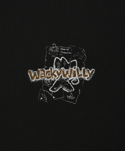 Wacky WiLLy(ワッキーウィリー)の「キキアイランドグラフィック半袖Tシャツブラック(Tシャツ/カットソー・レディース・その他・SMALL/MEDIUM/LARGE/X-LARGE)」の5枚目の写真