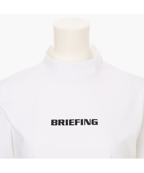 BRIEFING（ブリーフィング）の「【BRIEFING GOLF／ブリーフィングゴルフ】WS TOUR HIGHNECK（Tシャツ/カットソー・レディース・ホワイト/ネイビー/ブラック・S/M）」の6枚目の写真