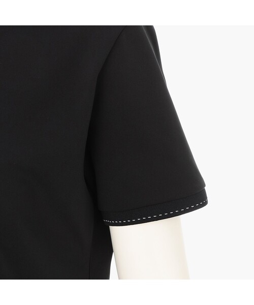 BRIEFING（ブリーフィング）の「【BRIEFING GOLF／ブリーフィングゴルフ】WS TOUR HIGHNECK（Tシャツ/カットソー・レディース・ホワイト/ネイビー/ブラック・S/M）」の16枚目の写真