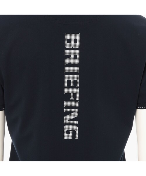 BRIEFING（ブリーフィング）の「【BRIEFING GOLF／ブリーフィングゴルフ】WS TOUR HIGHNECK（Tシャツ/カットソー・レディース・ホワイト/ネイビー/ブラック・S/M）」の21枚目の写真
