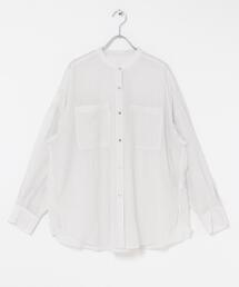 URBAN RESEARCH ROSSO WOMEN | CHIGNON シアーストライプオーバーシャツ(シャツ/ブラウス)