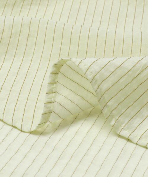 URBAN RESEARCH ROSSO WOMEN（アーバンリサーチ　ロッソ）の「CHIGNON　シアーストライプオーバーシャツ（シャツ/ブラウス・レディース・ミント/ホワイト・FREE）」の14枚目の写真