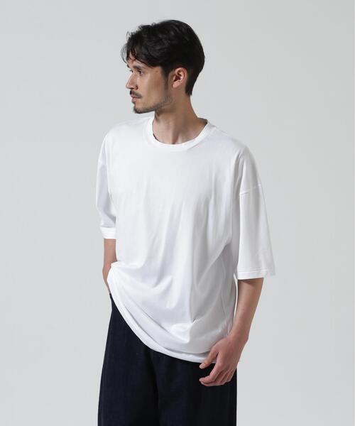 ATON(エイトン)の「ATON (エイトン) SUVIN 60/2 | OVERSIZED S/S T-SHIRT(Tシャツ/カットソー・メンズ・ホワイト/その他10/ブラック/その他18/その他3・2/6/4)」の8枚目の写真