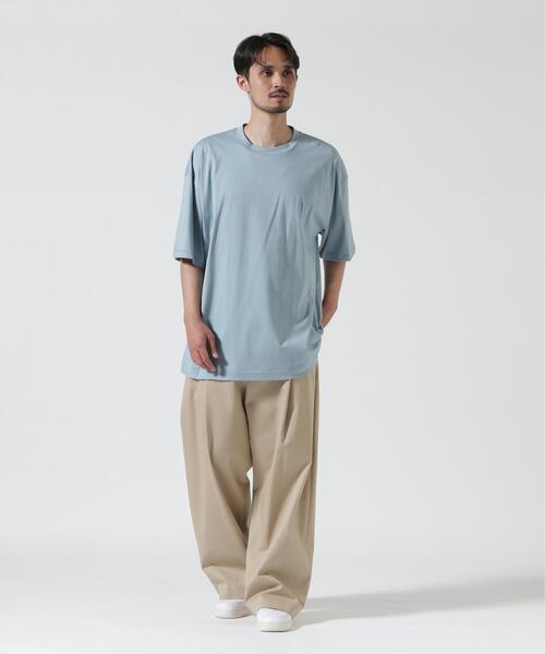 ATON(エイトン)の「ATON (エイトン) SUVIN 60/2 | OVERSIZED S/S T-SHIRT(Tシャツ/カットソー・メンズ・ホワイト/その他10/ブラック/その他18/その他3・2/6/4)」の13枚目の写真