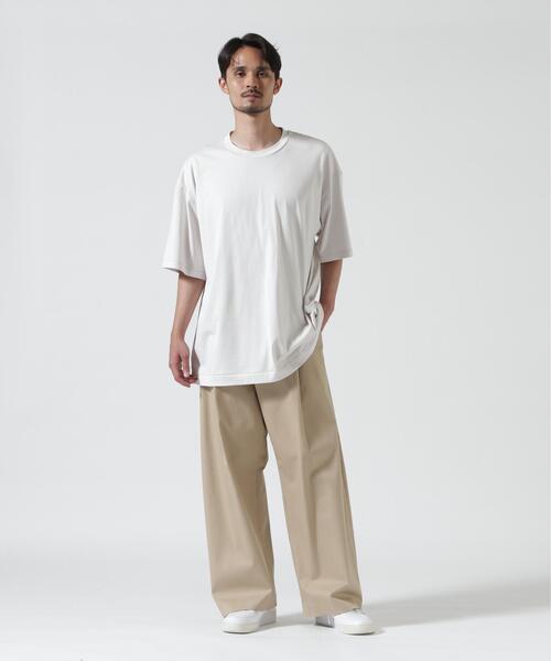 ATON(エイトン)の「ATON (エイトン) SUVIN 60/2 | OVERSIZED S/S T-SHIRT(Tシャツ/カットソー・メンズ・ホワイト/その他10/ブラック/その他18/その他3・2/6/4)」の22枚目の写真