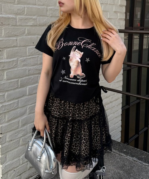 continuer de NICE CLAUP(コンティニューデナイスクラップ)の「さりげない甘さをプラス、アソートドロストチビT(Tシャツ/カットソー・レディース・その他5/その他3/その他2/その他1/その他7/その他4/その他6/その他8・FREE)」の17枚目の写真