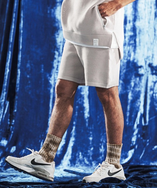 ANGENEHM(アンゲネーム)の「mp14887- Sheer Mesh Airy Knit Shorts ショートパンツ(AG06-004scg)(その他パンツ・メンズ・ミックスグレー/ブラック/ターコイズブルー/キナリ・L/M/S)」の12枚目の写真
