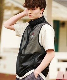 COBMASTER（コブマスター）の「COBMASTER/コブマスター　薄リップナイロン/メッシュ レイヤードベスト（ベスト）」