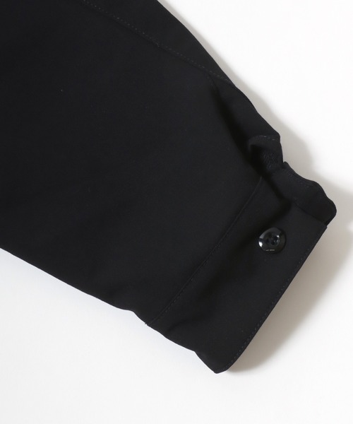 SUGGESTION(サジェッション)の「2026SS オーバーサイズ TRファブリック スイングトップ ジップジャケット/ライトブルゾン(ブルゾン・メンズ・ブラウン/ブラック・M/L)」の13枚目の写真