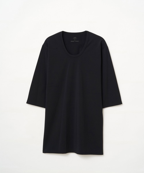 和ROBE(ワローブ)の「2026春 和ROBE / JIJI TEE(Tシャツ/カットソー・メンズ・グレー/ブラック・2/3)」の1枚目の写真