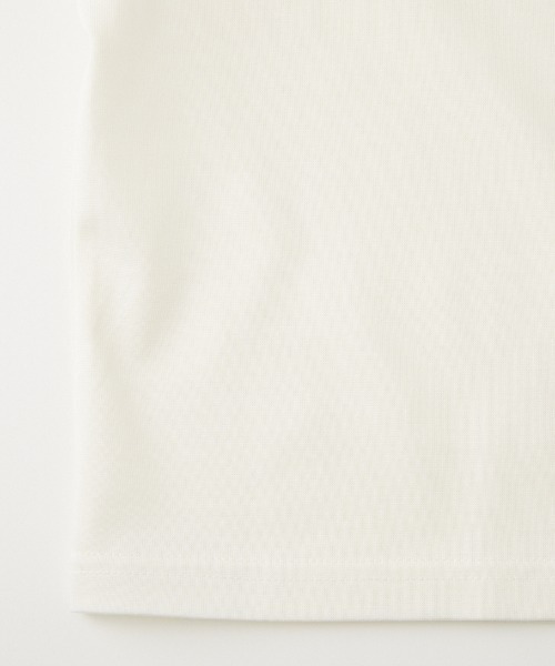 ORCIVAL（オーシバル）の「【WEB限定】[ORCIVAL/オーシバル] ワイド クルーネック Tシャツ（Tシャツ/カットソー・レディース・ホワイト/ブラック/ライトベージュ・2）」の5枚目の写真
