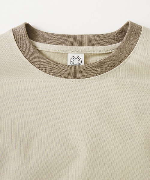 ORCIVAL（オーシバル）の「【WEB限定】[ORCIVAL/オーシバル] ワイド クルーネック Tシャツ（Tシャツ/カットソー・レディース・ホワイト/ブラック/ライトベージュ・2）」の10枚目の写真