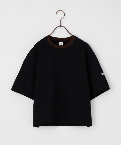 ORCIVAL（オーシバル）の「【WEB限定】[ORCIVAL/オーシバル] ワイド クルーネック Tシャツ（Tシャツ/カットソー・レディース・ホワイト/ブラック/ライトベージュ・2）」の13枚目の写真