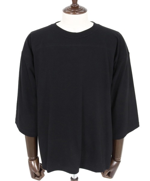 THEOREM(セオレム)の「mt10474- Football QS Tee フットボールTシャツ(TRM-6699)(Tシャツ/カットソー・メンズ・ダークネイビー/オフホワイト/ブラック/杢グレー・L/M)」の22枚目の写真