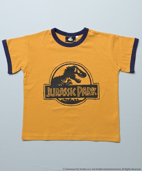 MARKEY'S(マーキーズ)の「【JURASSIC PARK】別注プリントTシャツ(Tシャツ/カットソー・キッズ・マスタード/チャコール・100/150/140/110/90/80/130/120)」の14枚目の写真