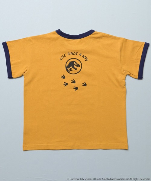 MARKEY'S(マーキーズ)の「【JURASSIC PARK】別注プリントTシャツ(Tシャツ/カットソー・キッズ・マスタード/チャコール・100/150/140/110/90/80/130/120)」の15枚目の写真