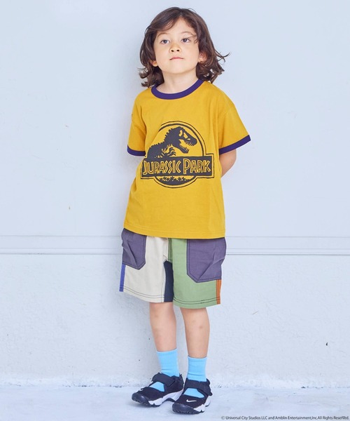 MARKEY'S(マーキーズ)の「【JURASSIC PARK】別注プリントTシャツ(Tシャツ/カットソー・キッズ・マスタード/チャコール・100/150/140/110/90/80/130/120)」の11枚目の写真