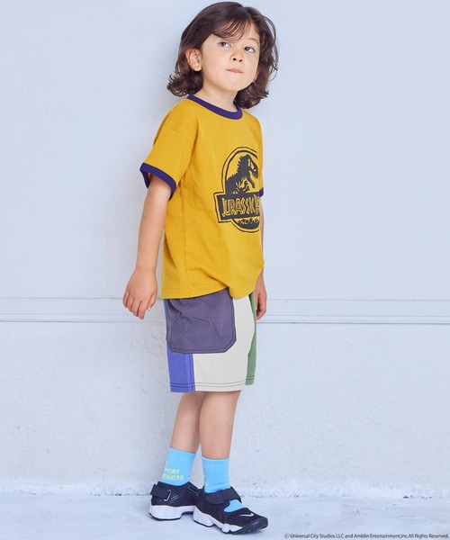 MARKEY'S(マーキーズ)の「【JURASSIC PARK】別注プリントTシャツ(Tシャツ/カットソー・キッズ・マスタード/チャコール・100/150/140/110/90/80/130/120)」の12枚目の写真