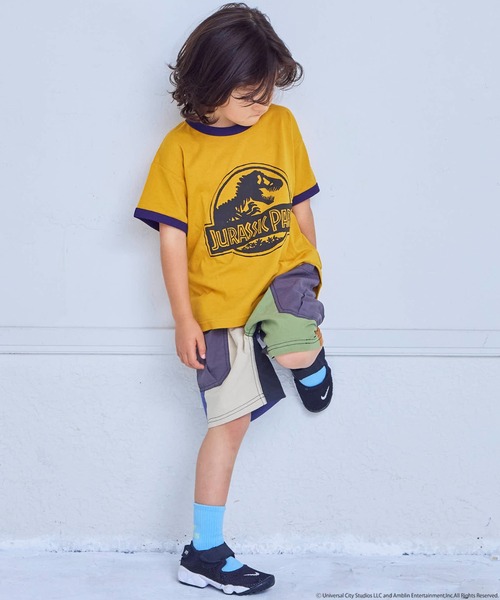 MARKEY'S(マーキーズ)の「【JURASSIC PARK】別注プリントTシャツ(Tシャツ/カットソー・キッズ・マスタード/チャコール・100/150/140/110/90/80/130/120)」の13枚目の写真