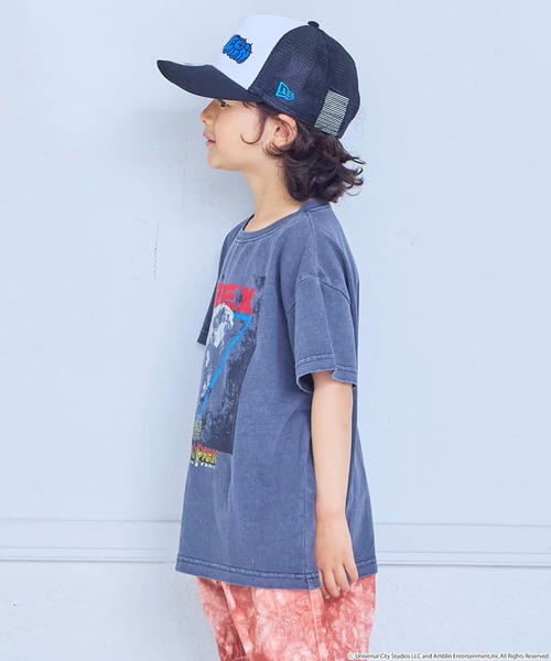 MARKEY'S(マーキーズ)の「【JURASSIC PARK】別注プリントTシャツ(Tシャツ/カットソー・キッズ・マスタード/チャコール・100/150/140/110/90/80/130/120)」の5枚目の写真
