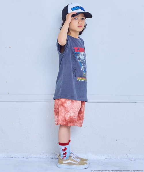 MARKEY'S(マーキーズ)の「【JURASSIC PARK】別注プリントTシャツ(Tシャツ/カットソー・キッズ・マスタード/チャコール・100/150/140/110/90/80/130/120)」の7枚目の写真