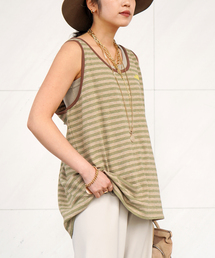 AP STUDIO（エーピーストゥディオ）の「【PROVOKE/プロヴォーク】loose tank top（タンクトップ）」