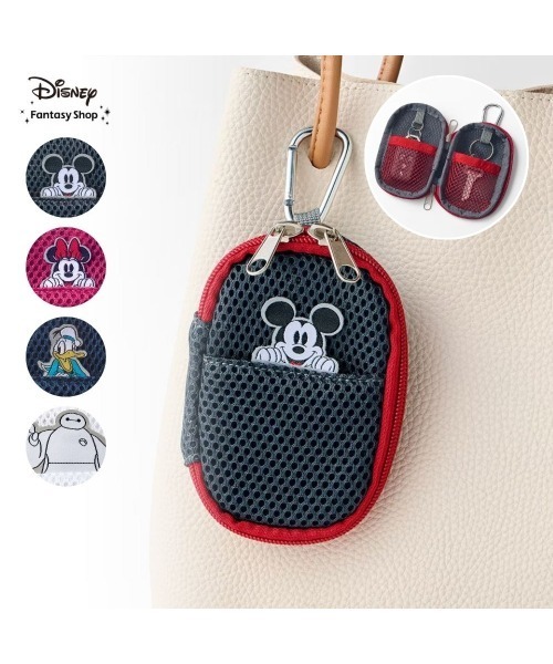 Disney(ディズニー)の「メッシュスマートキーケース(キーケース/キーアクセサリー・レディース・グレー/レッド系その他/ブルー系その他・-)」の4枚目の写真