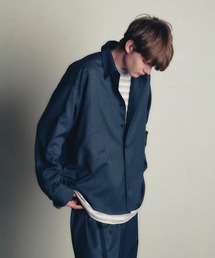 is-ness | 【is-ness】WOOL-POLY STANDARD SHIRT(シャツ/ブラウス)